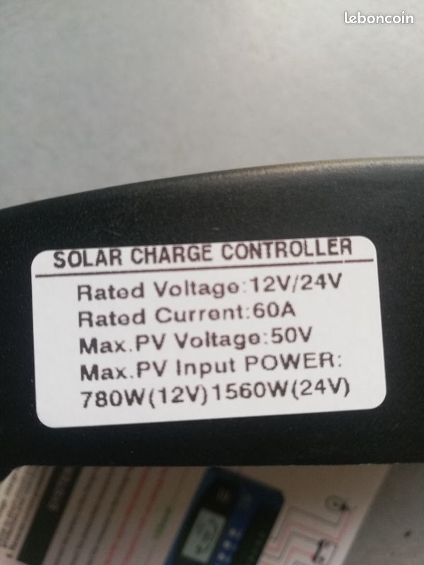 Kit solaire 440w 12v 24v 220v complet neuf (image 1)