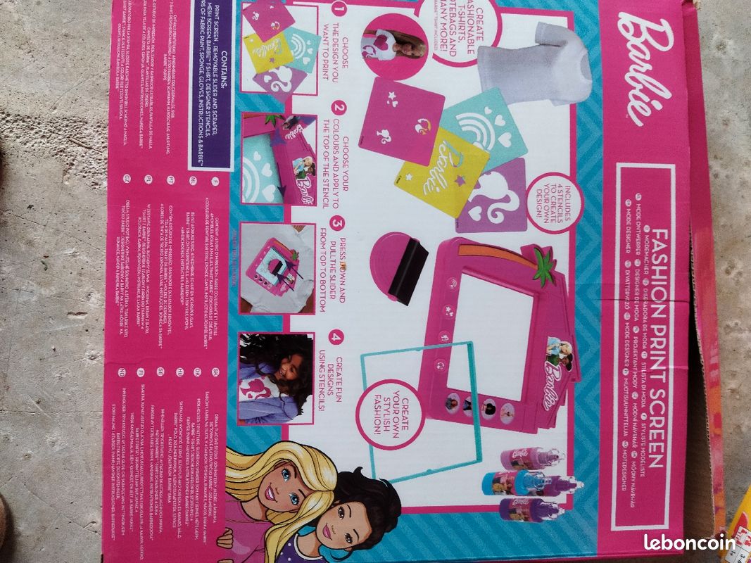 Fashion print screen barbie (image 2)