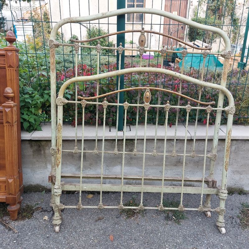 Cadre de lit vintage (image 3)