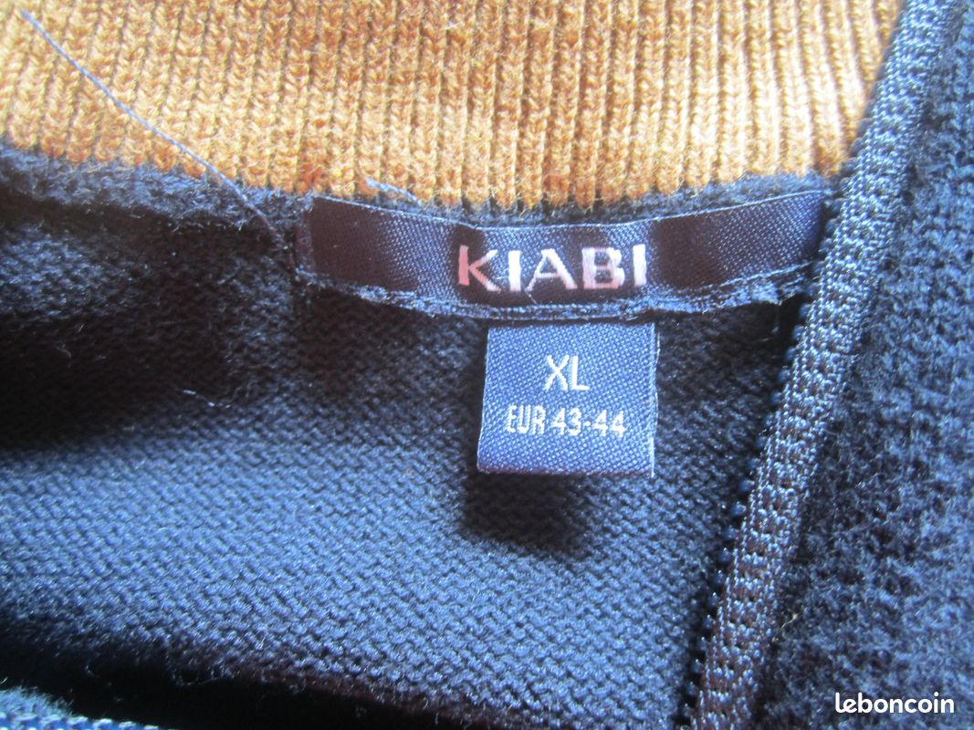Pull bleu marine homme Kiabi taille XL neuf (image 8)