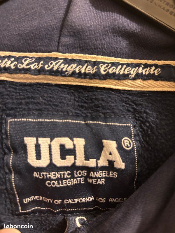 Pull UCLA Femme Taille S, Marron, Coton, Sweat Universite De Californie Los Angeles