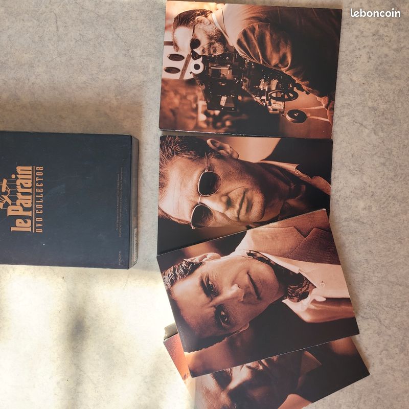Coffret DVD collector Le Parrain Al Pacino Marlon Brando (image 3)