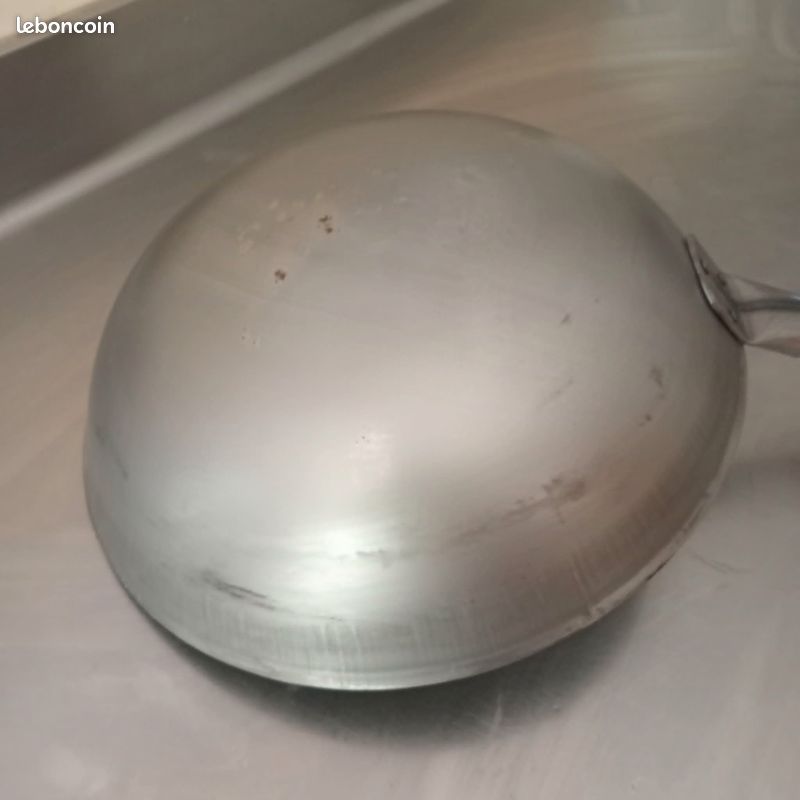 Véritable Poêle wok acier hongkong 33 cm (image 6)