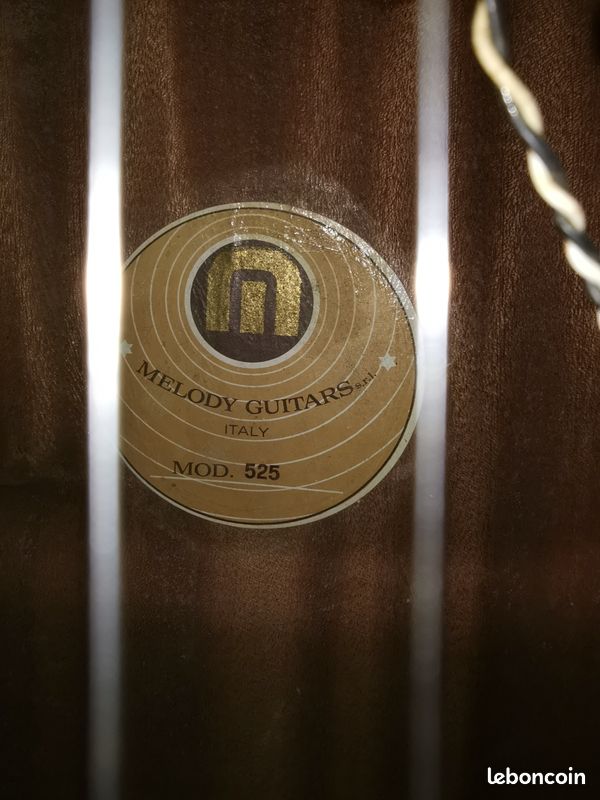 Guitare electro acoustique vintage (image 3)