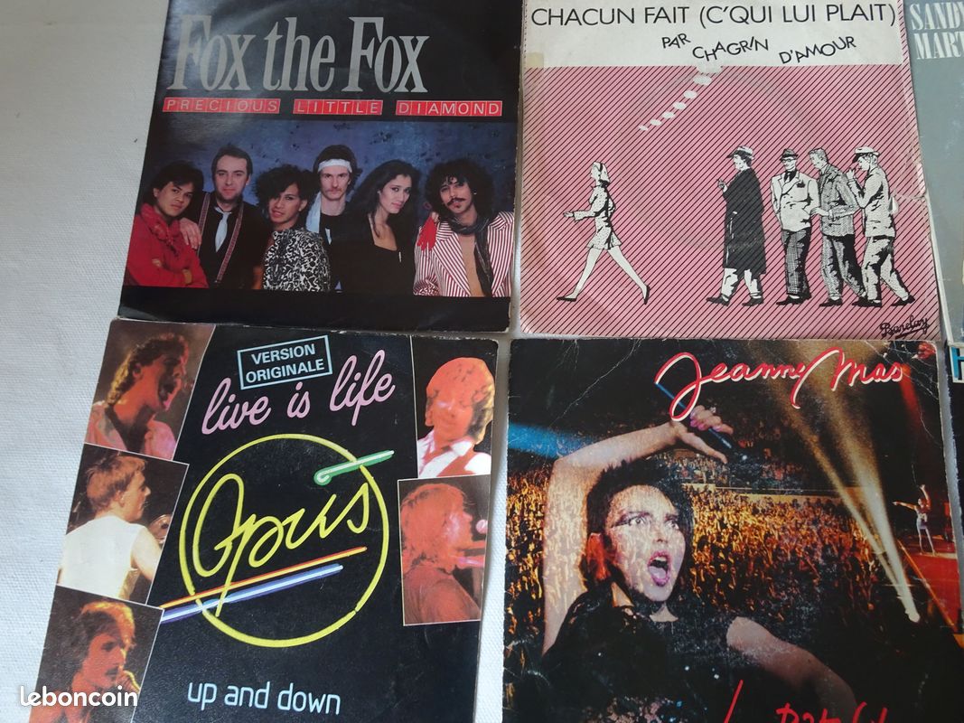 Lot1, 12 disques vintages vinyles (image 3)
