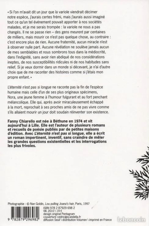 L'éternité N'est Pas Si Longue – Fanny Chiarello (image 2)