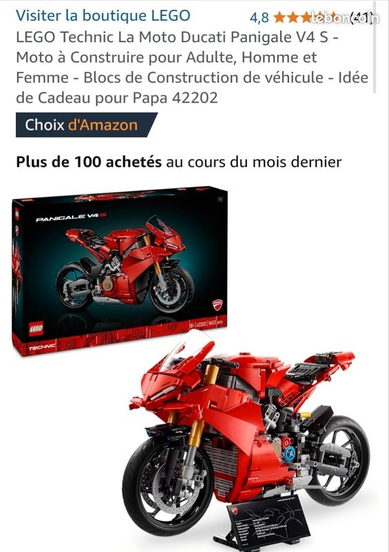Lego 42107 Amazon Lego Technic Ducati Motorcycle 42107 Lego