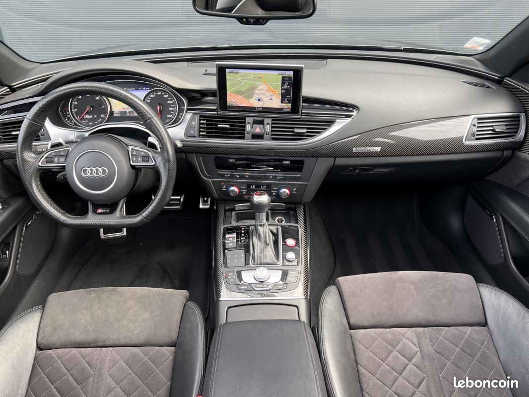 Audi RS7 Sportback 4.0 560 CH BVA / RS 7 SUIVI COMPLET FRANCAISE 2ND MAIN (image 10)