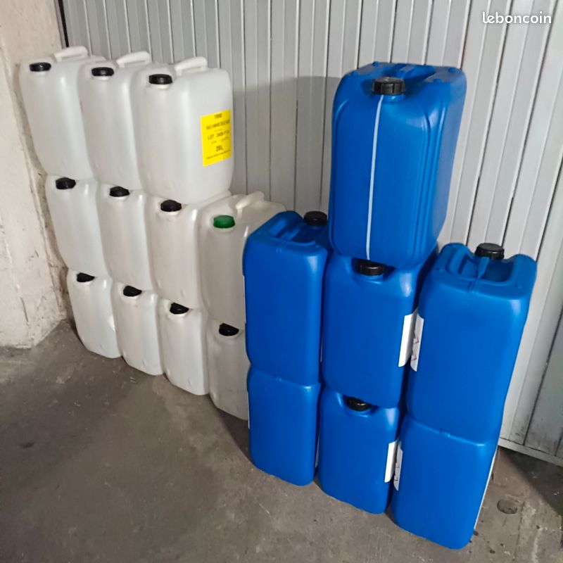 Bidon 20 25 et 30 l pour eau potable, eau grise, hydrocarbure, carburant,ou autre liquide, van camping Gaz-oil B7Sp98 E10 et Sp 95 E5 l'éthanol E85 le kerdane pétrole désaromatisé poêle japonais PTX (image 2)