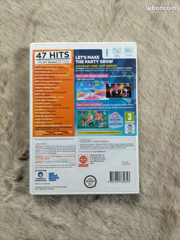 Jeu Wii – Just Dance 2014 Jeux vidéo