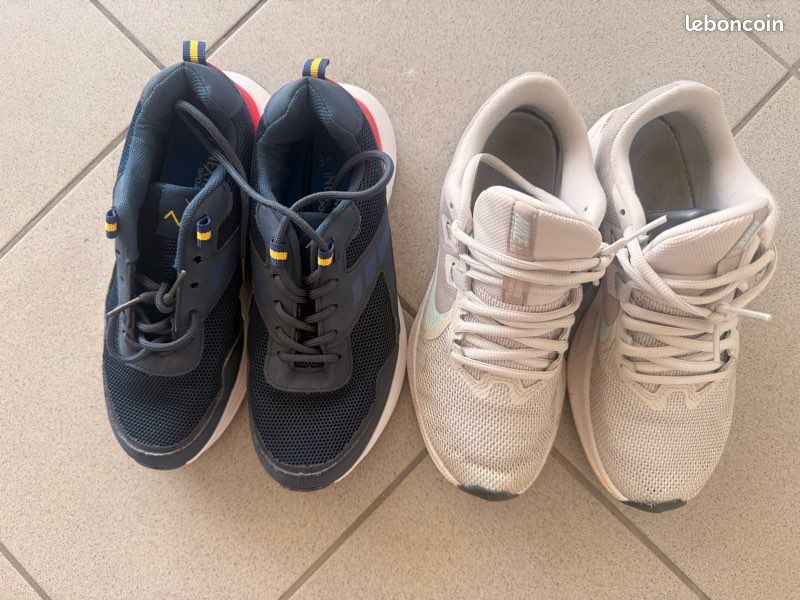 Lot de deux paires de baskets (image 7)