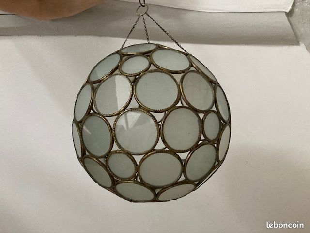 Suspension grande boule vintage (image 5)