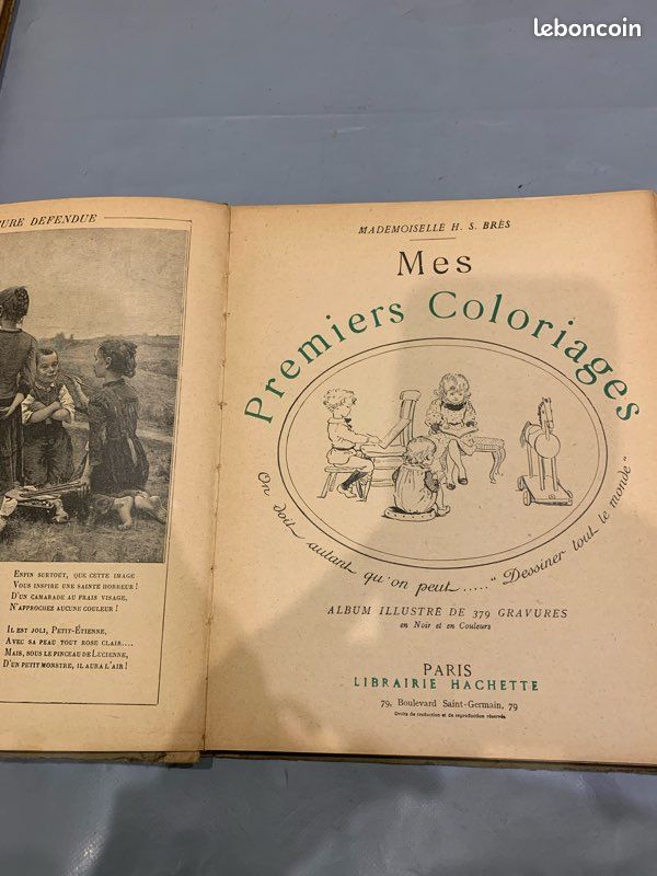 Livre mes anciens coloriages Hachette (image 2)