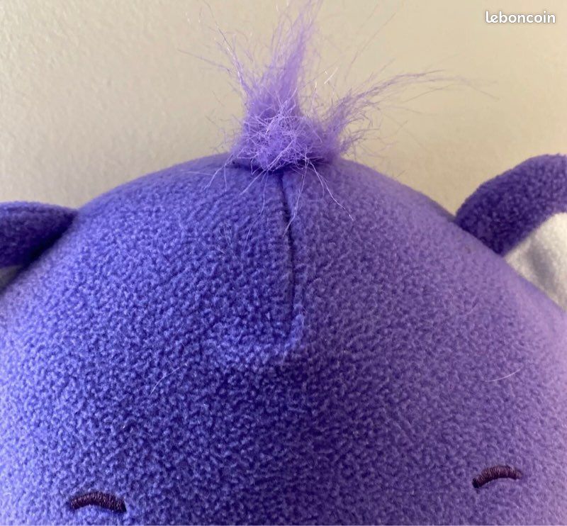 Peluche Oreiller Salamander Soleil Lune Céleste Vintage 90's 50x50cm