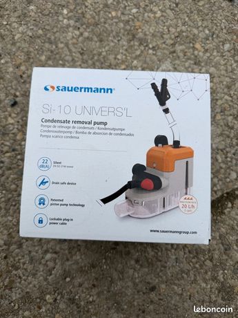 Pompe à piston Sauermann Si-10 Univers L pour climatiseurs 20 l/h