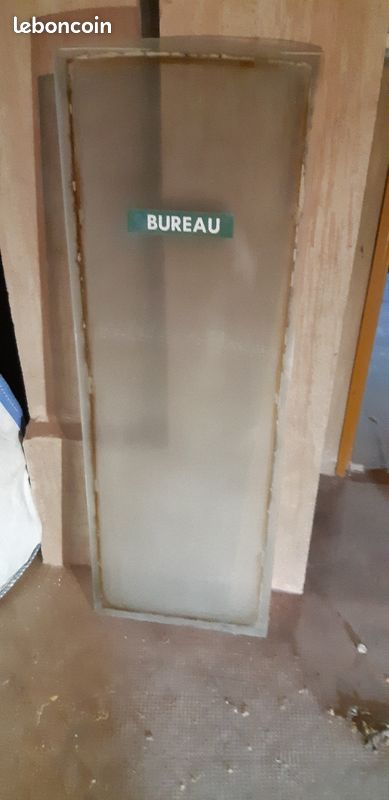 Vitre verre opaque pour porte (image 1)