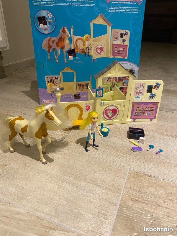 Lot de 6 boîtes Horseland + voiture et remorque à chevaux Le Ranch 🐴🐎 (image 16)