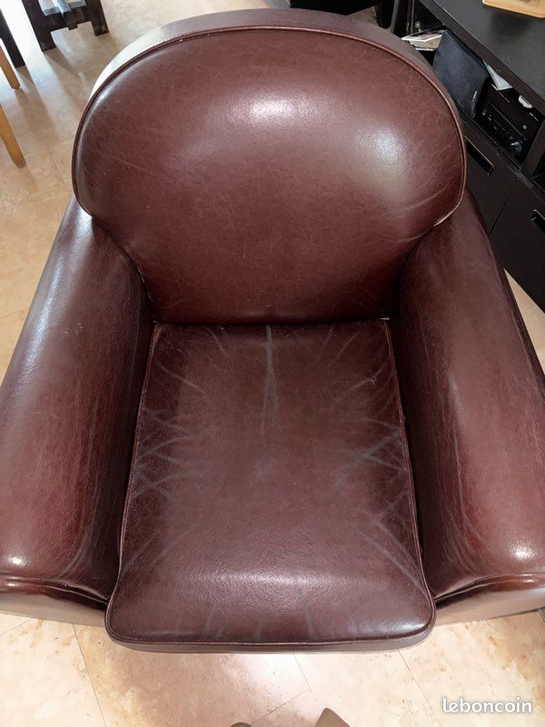 Fauteuil en cuir (image 2)