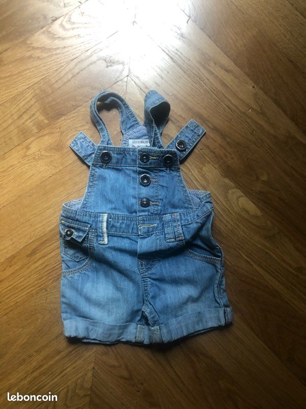 Salopette bébé mois en jean Lévis com neuf Vêtements bébé