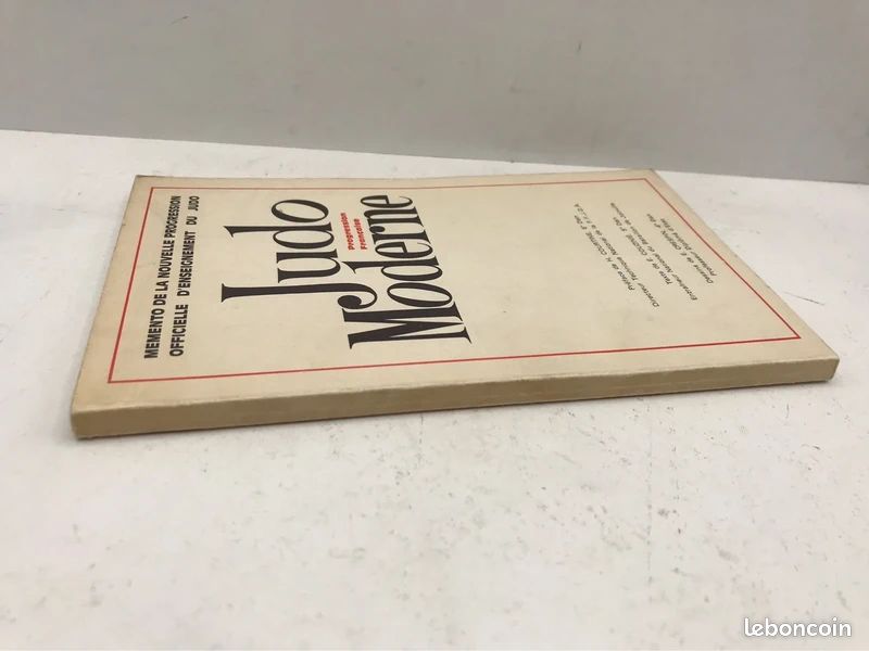 Judo moderne progression française aide-mémoire du judo