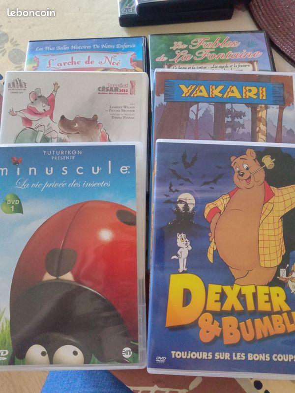 Lot de 6 dvd pour enfant (image 1)