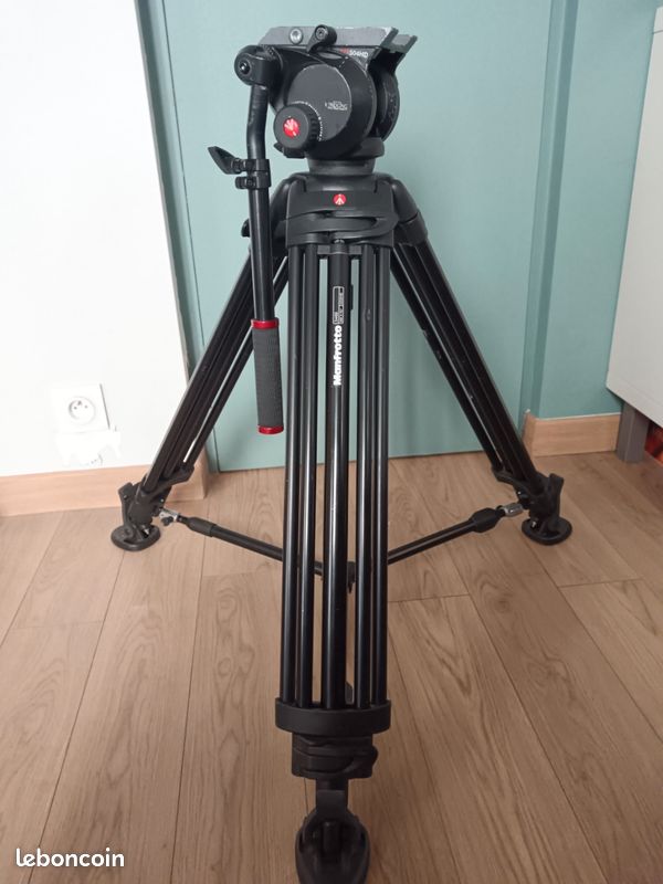 Trépied Manfrotto 546B tête 504HD Photo, audio vidéo