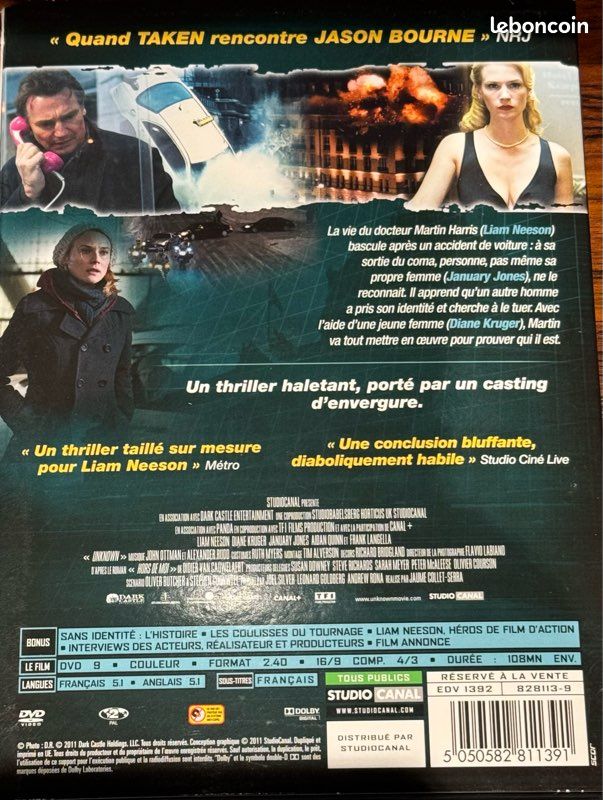 Sans Identité (dvd) (image 2)