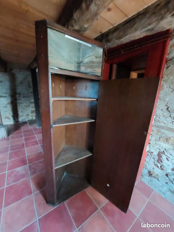 Meuble de coin (meuble encoignure style anglais) (image 1)