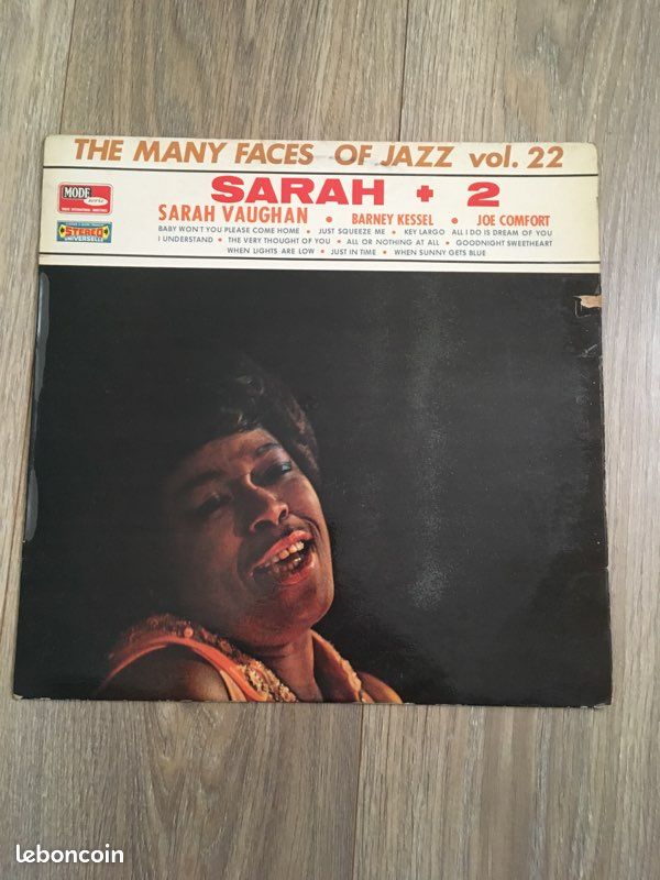 33 tours Sarah Vaughan (image 1)