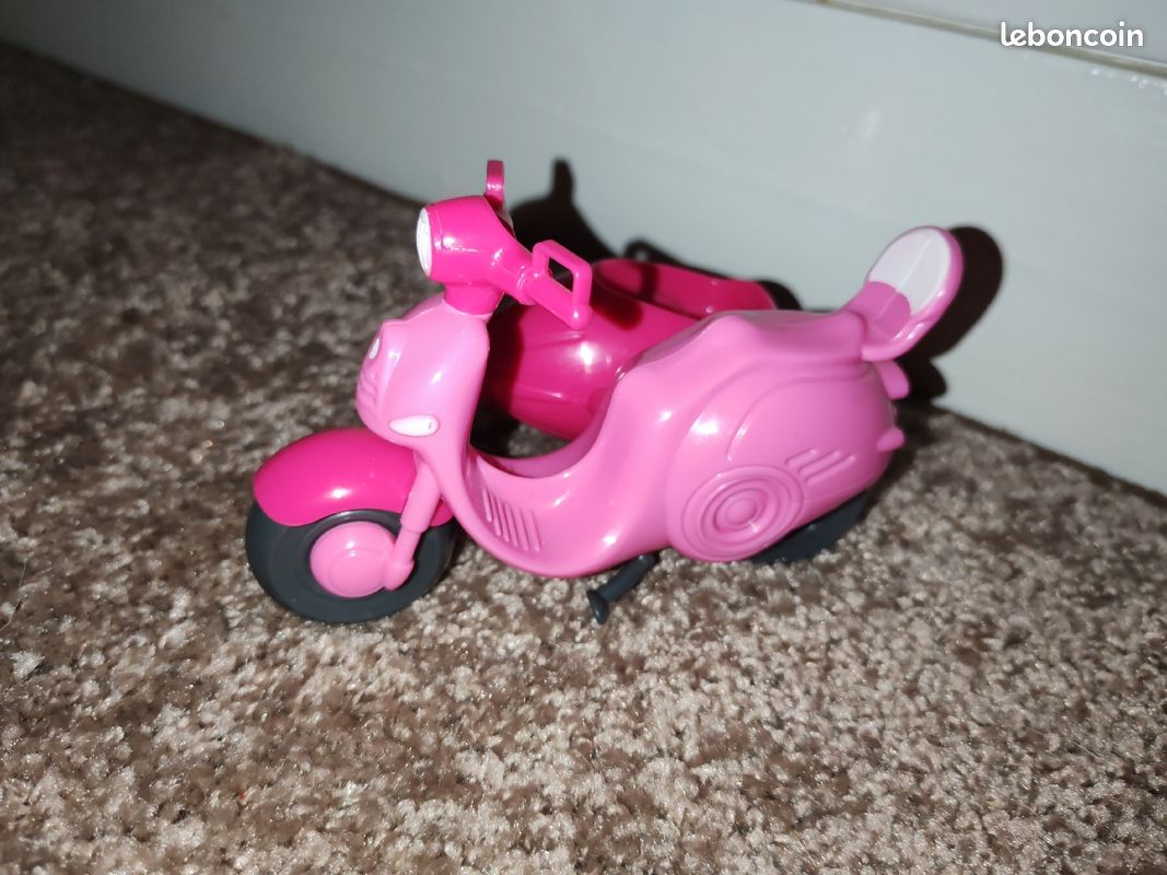 Scooter rose +assise poupée (image 3)