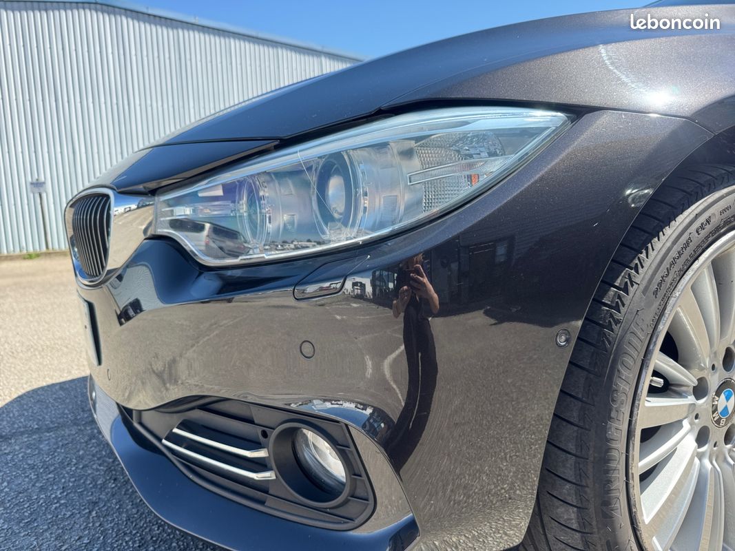 BMW SERIE 4 (F36) GRAN COUPE 420D BVA8 184Ch LUXURY COFFRE ÉLECTRIQUE Garantie 12 mois (image 27)