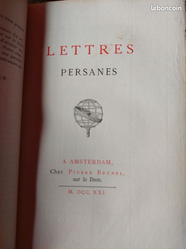 Lettres persanes 1869 (image 4)