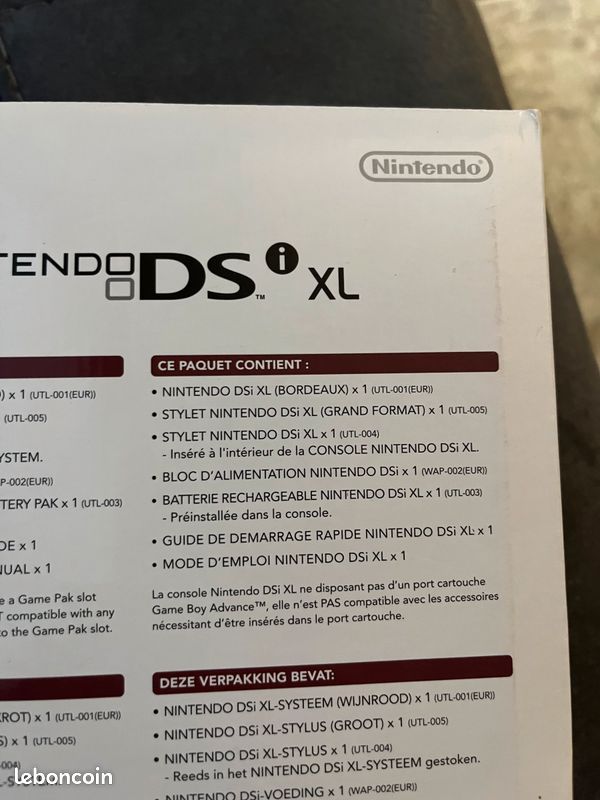 Nintendo ds XL bordeaux + jeux et pochette (image 6)