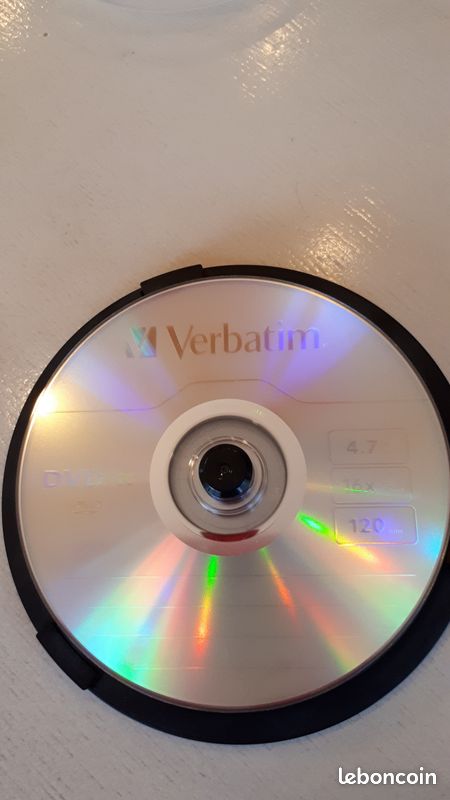 5 dvd r à graver verbatim neufs (image 1)