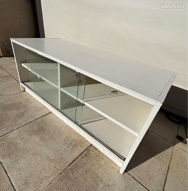 Meuble télé blanc (image 4)