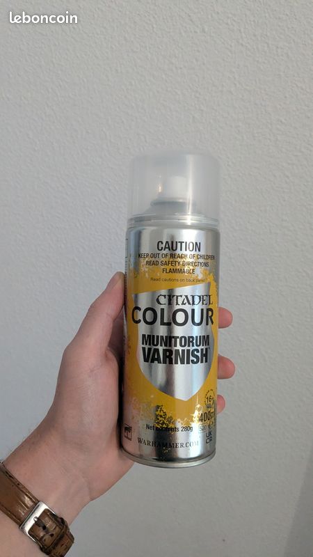 Bombe de vernis mat munitorum varnish (image 1)