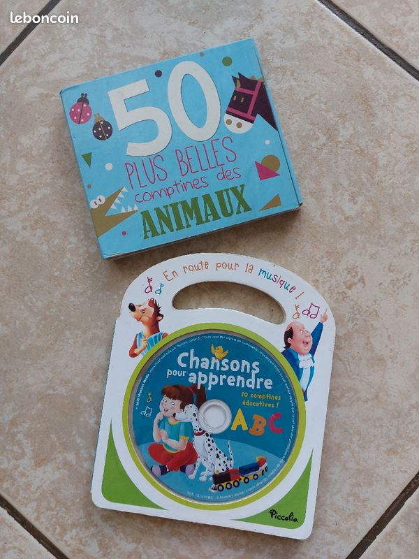 4 CD de comptines (image 1)