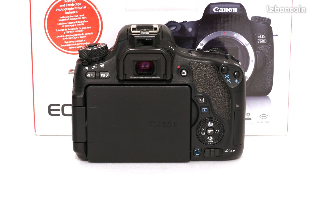 Canon EOS 760D (boitier nu) (image 5)
