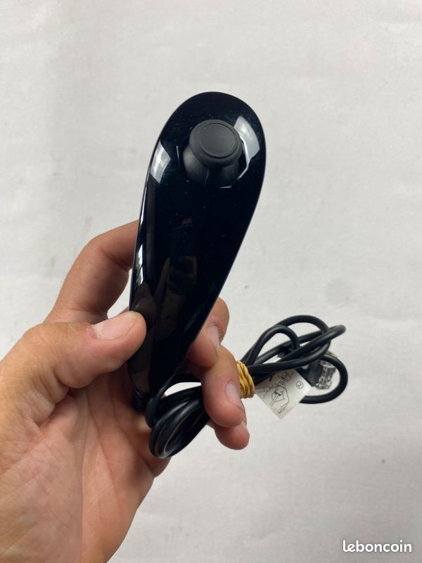 🎮 Nunchuk Wii Officiel Nintendo Noir (image 1)