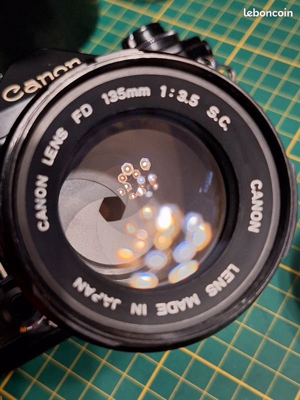 Objectif Canon FD 135mm F/3.5 - Pour Portrait - Occasion Excellent état - Monture Canon FD