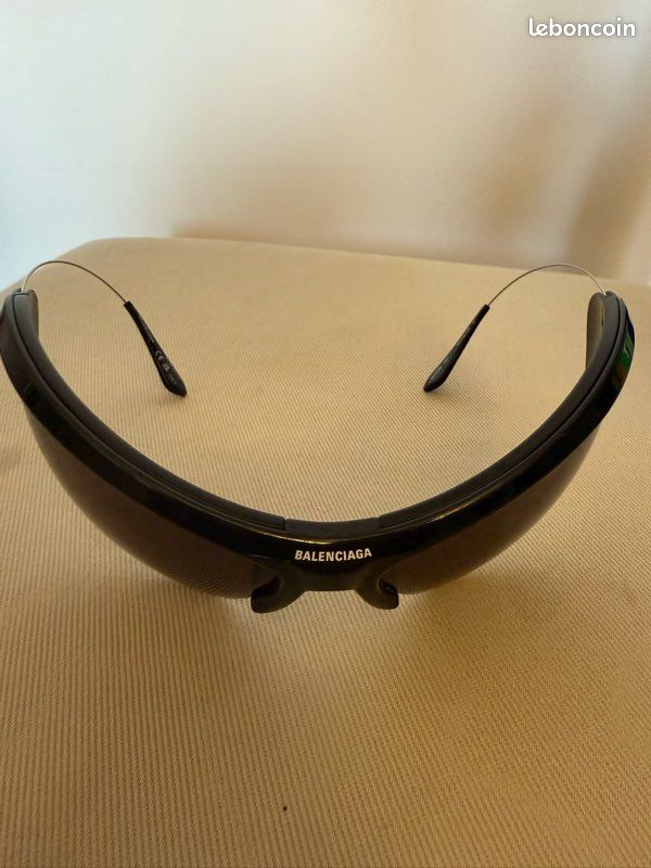 Lunettes soleil Balenciaga BB0232S 001 black grey (image 3)