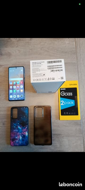 Xiaomi Redmi note 12 pro 128go 5g sky blue / 6GB RAM (image 1)