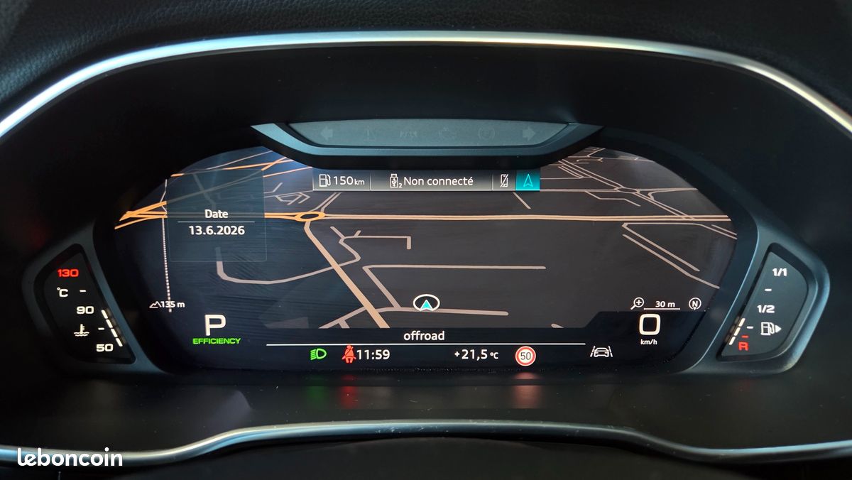 AUDI Q3 2.0 35 TDI 150ch S-LINE S-TRONIC - TOIT PANO - ANDROID AUTO CARPLAY - CUIR - COFFRE ELECTRIQUE (image 19)