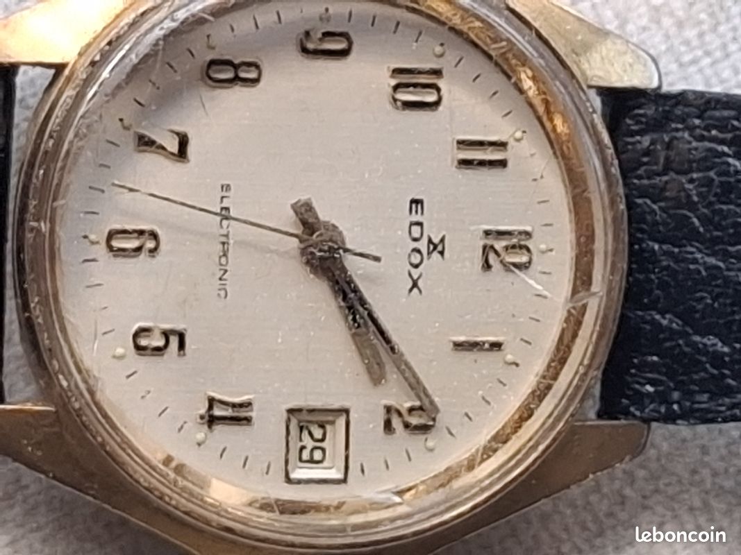 Montre vintage Edox électronic (image 5)