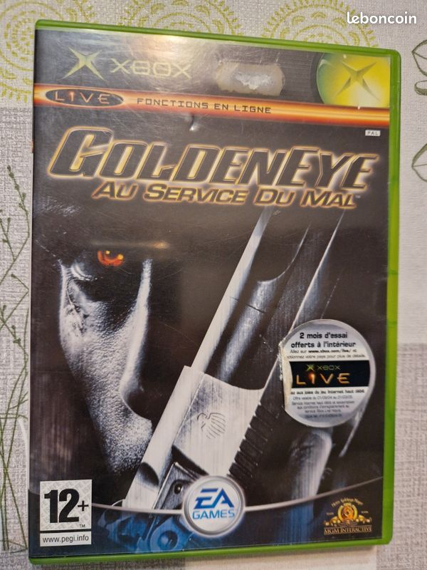 Jeu Xbox GoldenEye : Au Service Du Mal - Version PAL Complète (Boîtier D'origine)