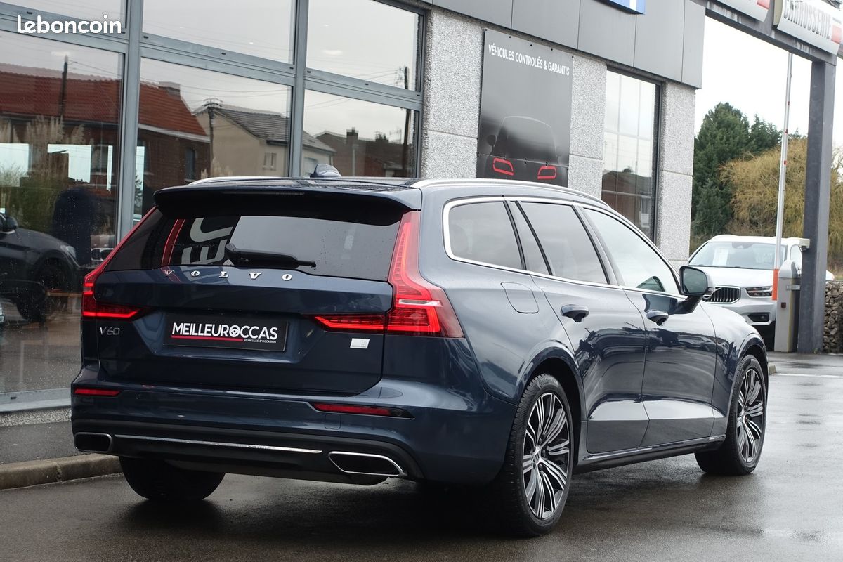 V60 T6 AWD 340ch Geartronic Inscription Hybride Rechargeable Cuir sport chauffant/Gps Europe/Caméra/Carplay/Full LED/Accès confort/ 1*Main/Garantie 12 mois (image 4)