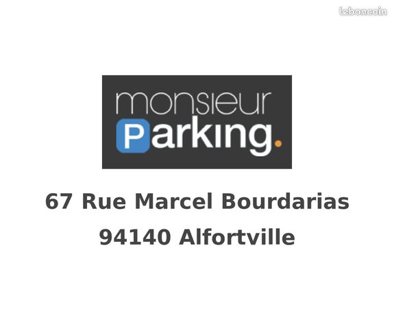Parking/box Alfortville