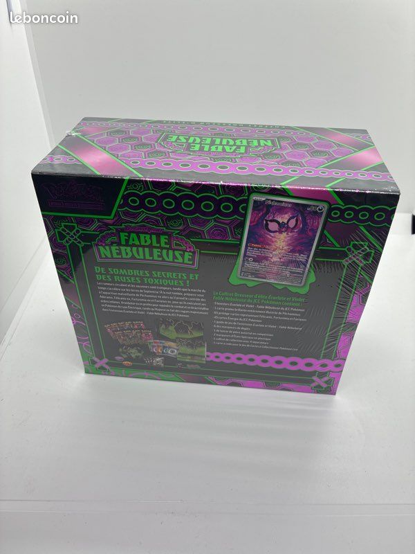 Etb Pokémon coffret dresseur d’élite ev6.5 fable nébuleuse écarlate et violet (image 3)