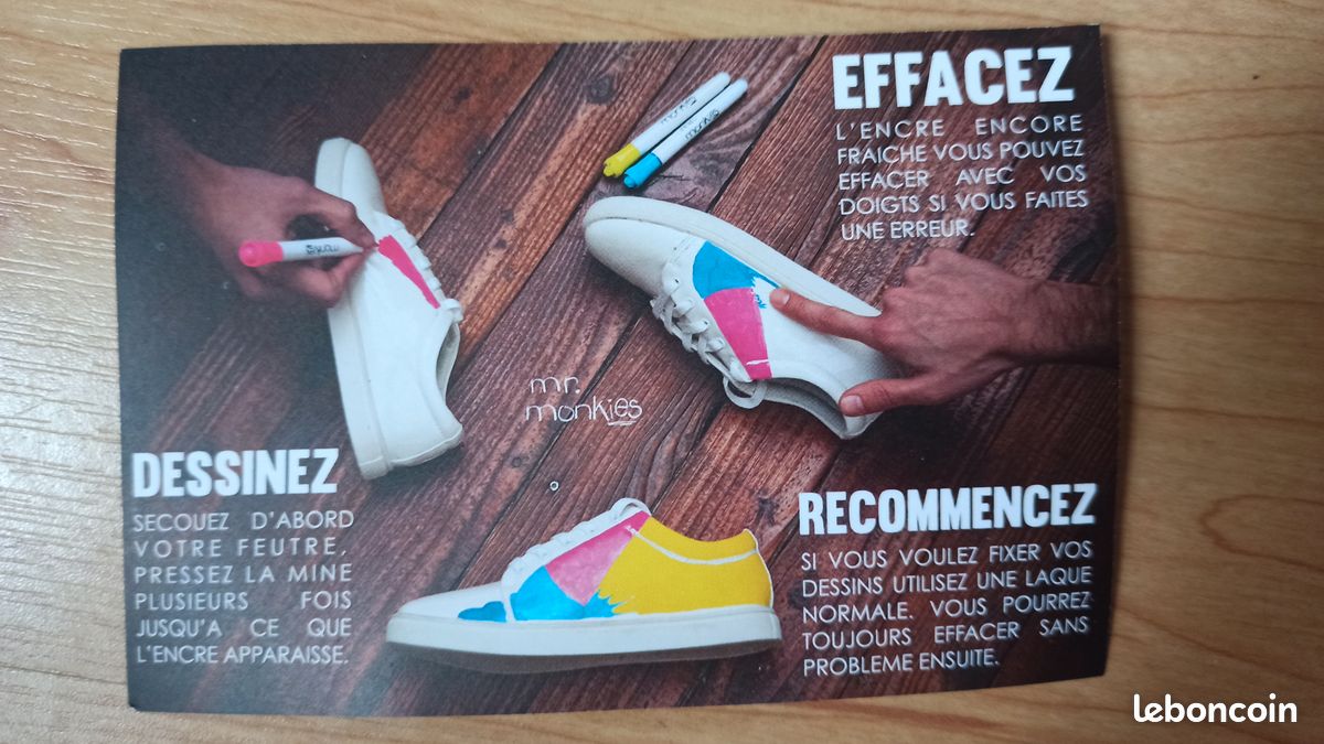 Sneakers personnalisables - taille 38 (image 3)
