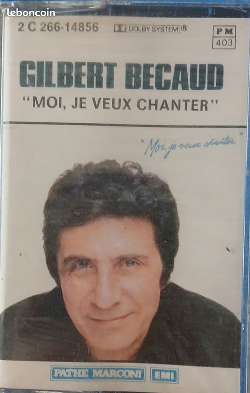Cassette audio Gilbert Bécaud (image 1)